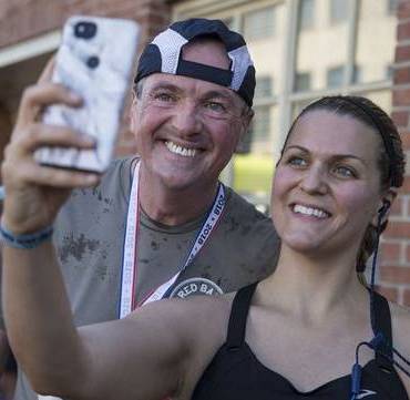 Gov. Phil Murphy runs in Red Bank 5K